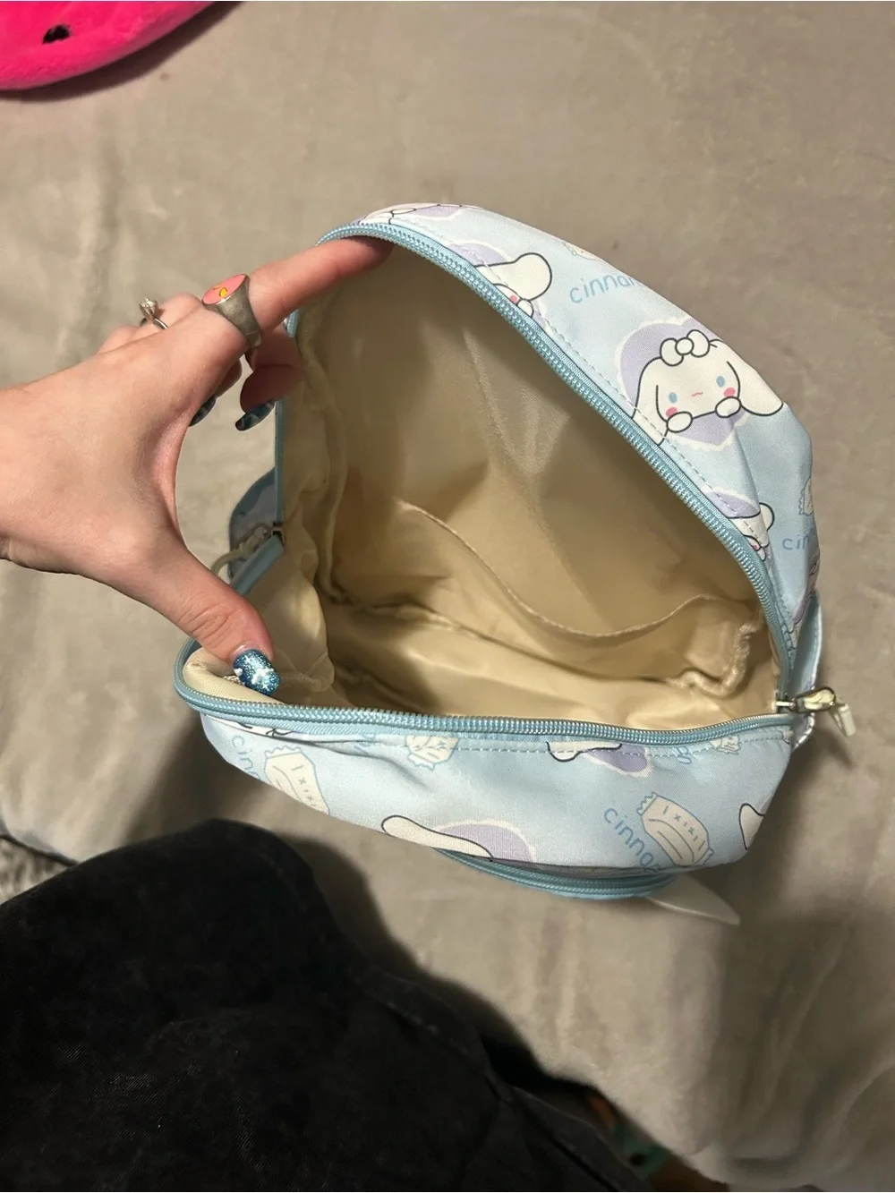 Sanrio Cinnamoroll Light Blue Mini Backpack Character Bookbag